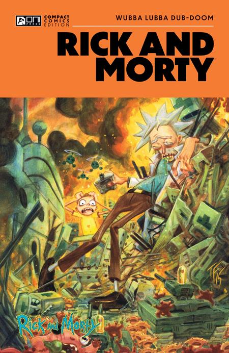 Rick And Morty Oni Compact Comics Edition  | TPB Wubba Lubba Dub-doom