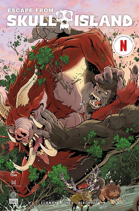 Escape From Skull Island #2 (of 4)  B Christopher Jones Var
