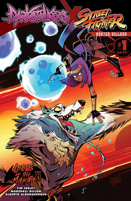 Darkstalkers X Street Fighter Hunter Killers #1  | One Shot  B Brett Bean Var