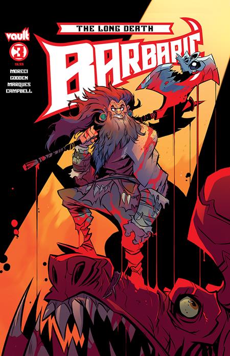 Barbaric The Long Death #3 (of 3)  B Brett Bean Var