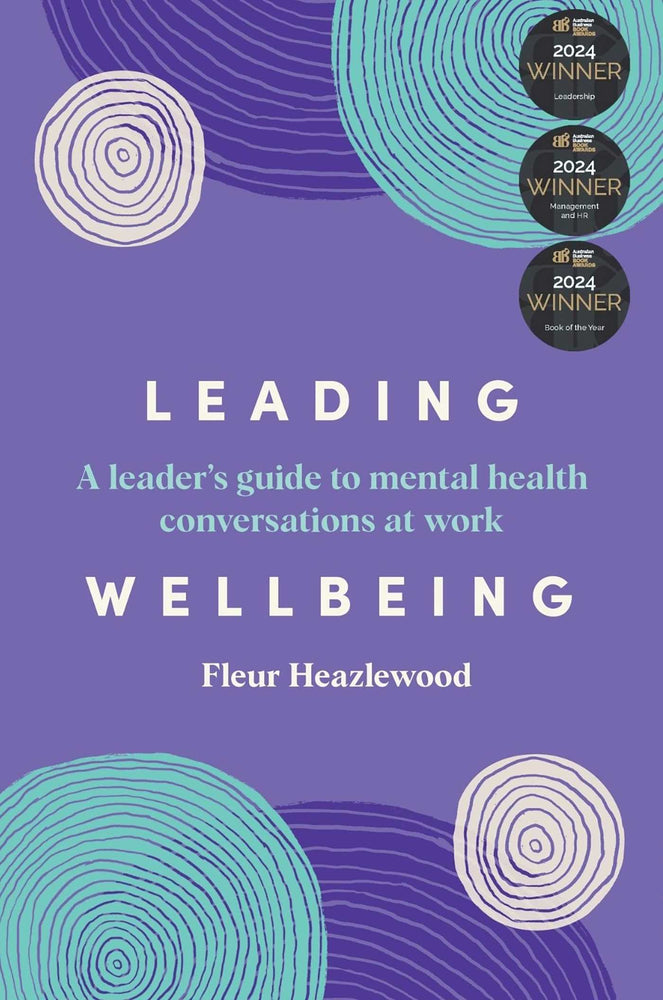 Leading Wellbeing: A leader's guide to mental health conversations at work | TPB - Books - Image - Pop Weasel