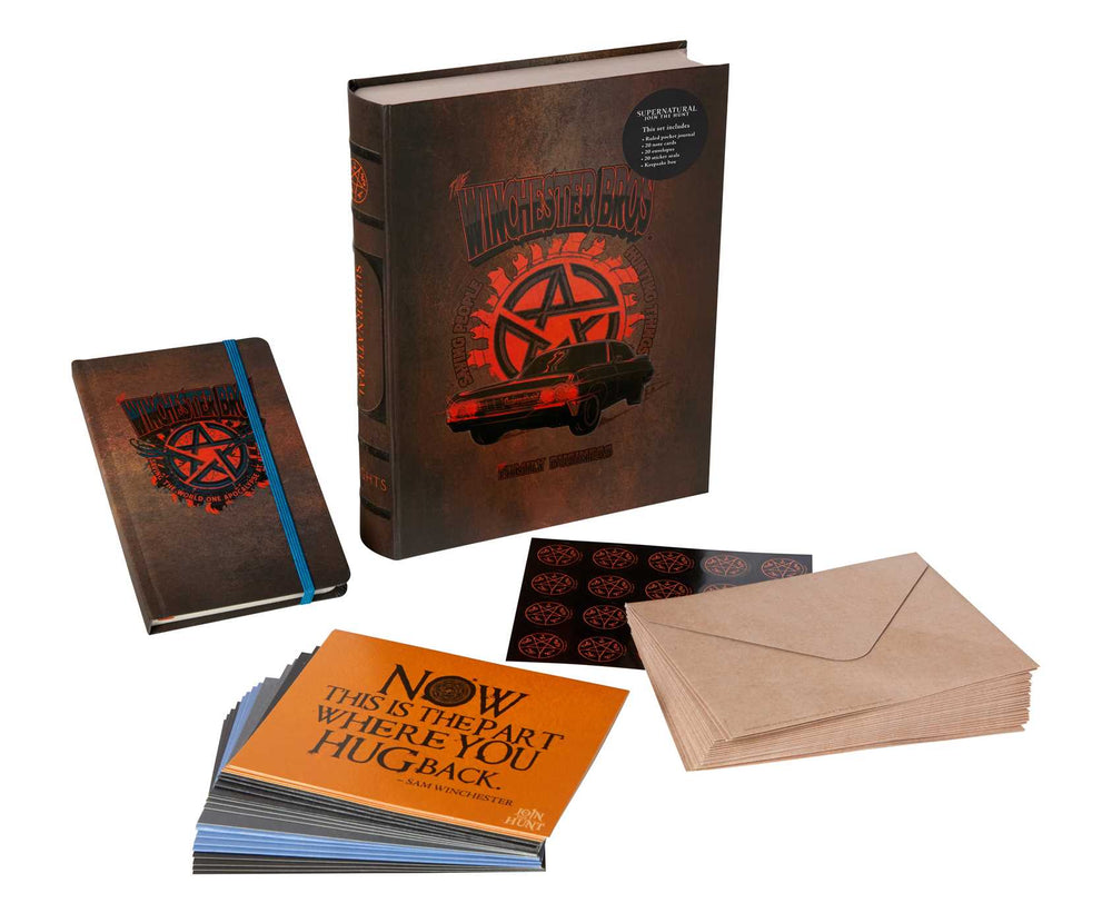 Supernatural Deluxe Note Card Set (With Keepsake Box) - Stationery - Image - Pop Weasel