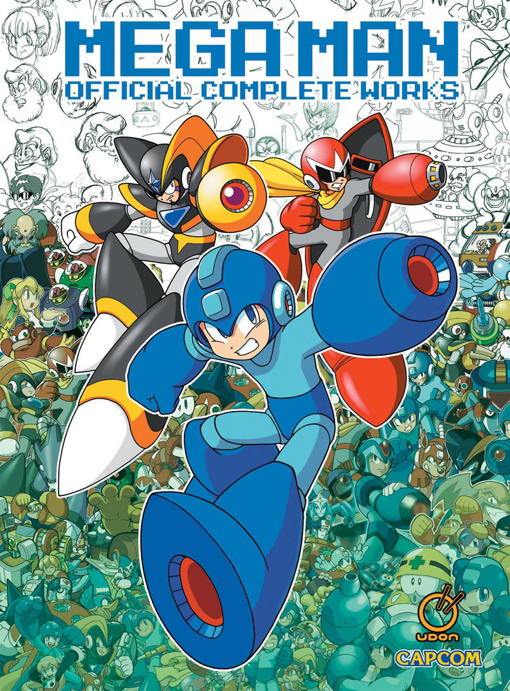 MEGA MAN OFFICIAL COMPLETE WORKS HC - Graphic Novels - Image - Pop Weasel