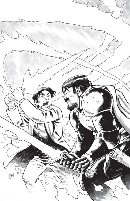 Sixth Gun Battle For The Six #3 (of 3)  D Inc 1:20 Brian Hurtt B&w Var - Image