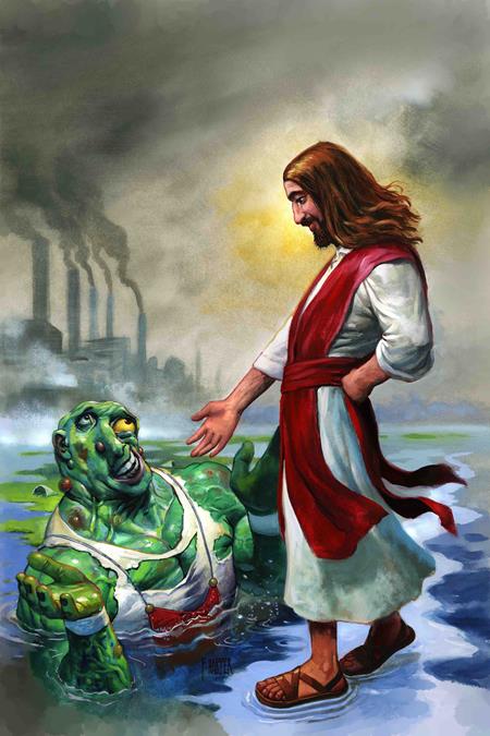 Toxie Team Up #1 (of 5)  C Fred Harper Exclusive Trading Card Var - Image