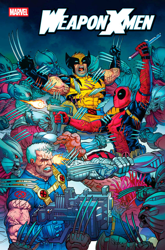 WEAPON X-MEN #3 STEVE SKROCE VARIANT - Image
