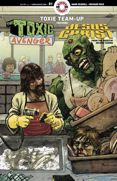 Toxie Team Up #1 (of 5)  B 3 Copy Richard Pace Unlock Var - Image