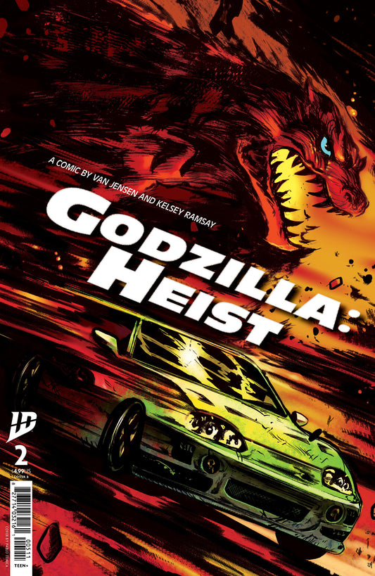 Godzilla: Heist #2 Variant B (Tunica Movie Poster Variant) - Image