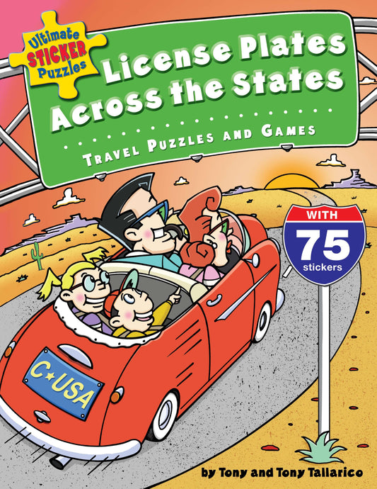 Ultimate Sticker Puzzles: License Plates Across the States image