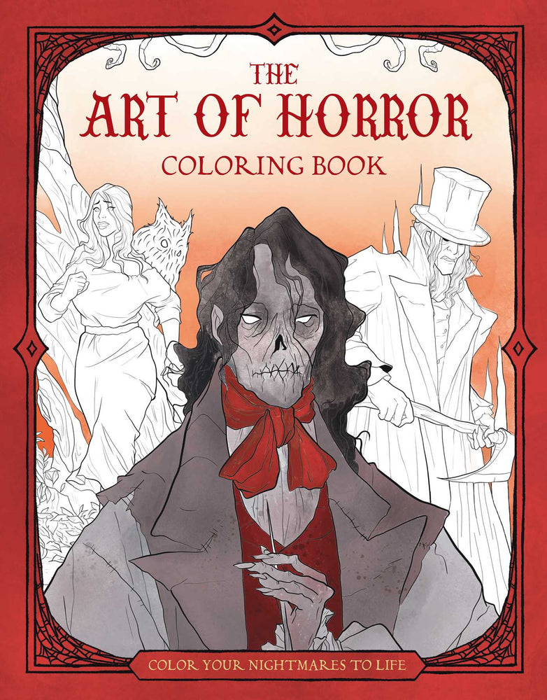 The Art Of Horror Coloring Book: Color Your Nightmares To Life - Books - Image - Pop Weasel