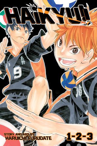 Haikyu!! (3-In-1 Edition), Vol. 1: Includes Vols. 1, 2 & 3 - Manga - Image - Pop Weasel