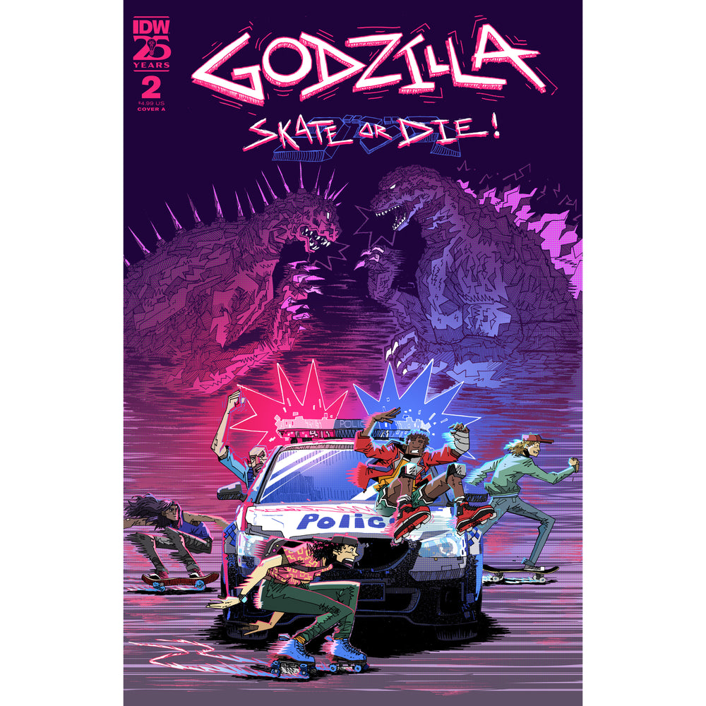 Godzilla: Skate or Die - Comics - Image - Pop Weasel