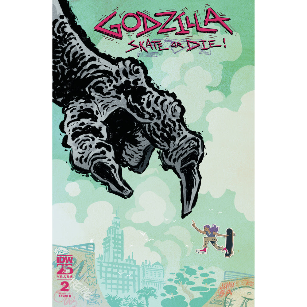 Godzilla: Skate or Die - Comics - Image - Pop Weasel