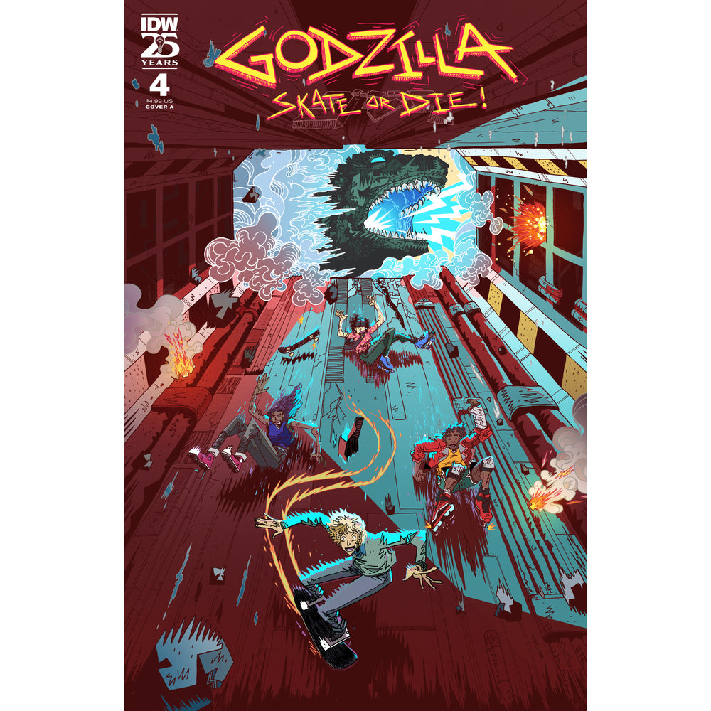 Godzilla: Skate or Die - Comics - Image - Pop Weasel