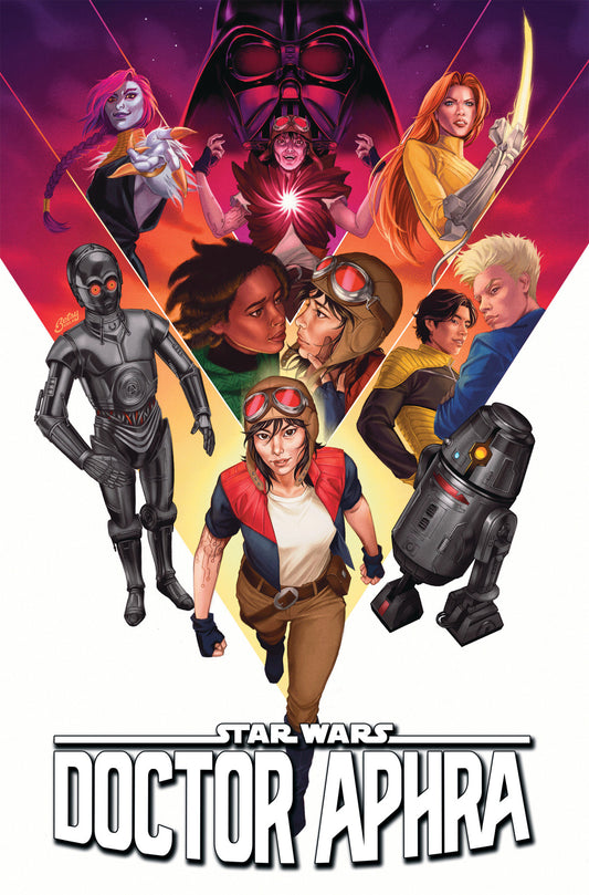 Star Wars: Doctor Aphra - Friends And Enemies Omnibus Betsy Cola Cover [DM Only] | Hardcover - Image