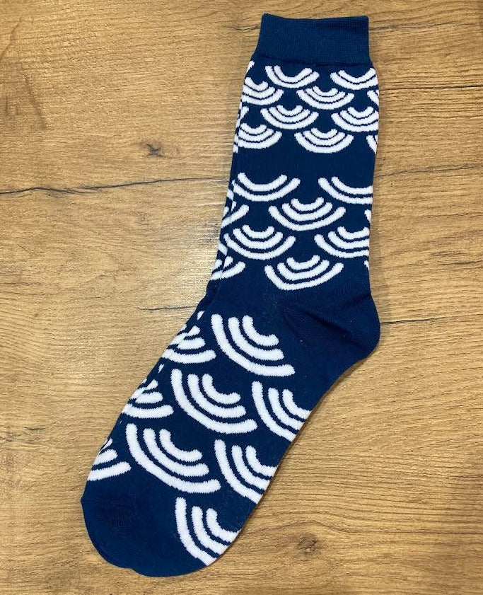 PoppySocks - Blue Wave - Socks - Image - Pop Weasel