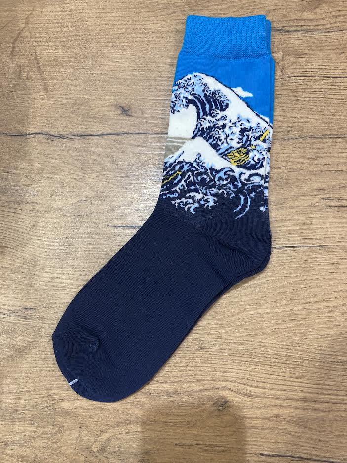 PoppySocks - Great Wave - Socks - Image - Pop Weasel