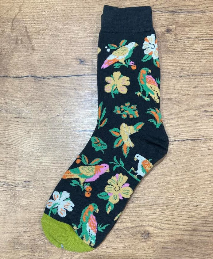 PoppySocks - Colourful Birds - Socks - Image - Pop Weasel