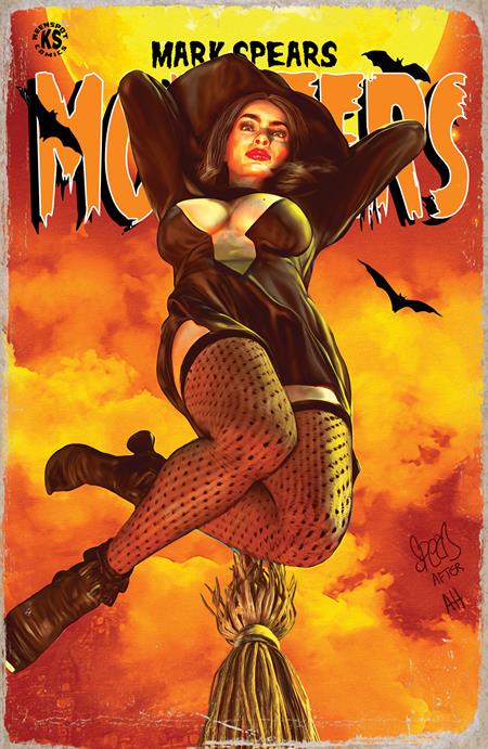 Mark Spears Monsters #7  B Mark Spears Hexy The Witch Jsa Classified #1 Homage Var - Comics - Image - Pop Weasel