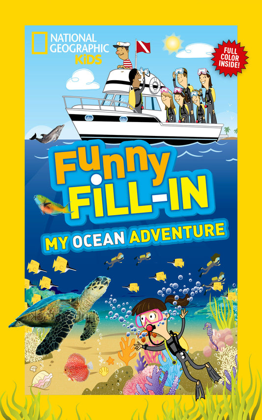 National Geographic Kids Funny Fillin: My Ocean Adventure image