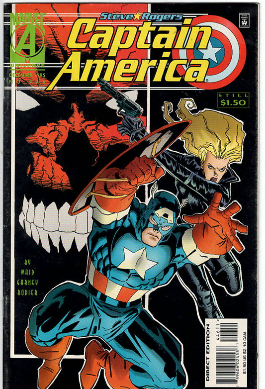Pre-Owned - Captain America #446  (December 1995) Scanned Image Pop Weasel Pre-Owned Comics