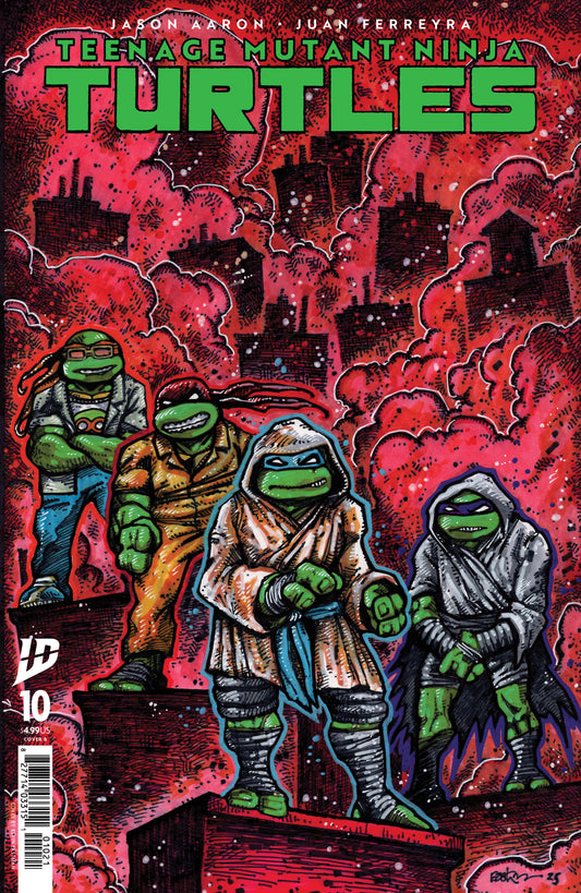 Teenage Mutant Ninja Turtles #10 Variant B (Eastman) - Image