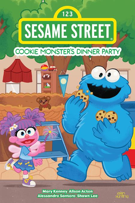 Sesame Street Cookie Monsters Dinner Party  | Hardcover - Image