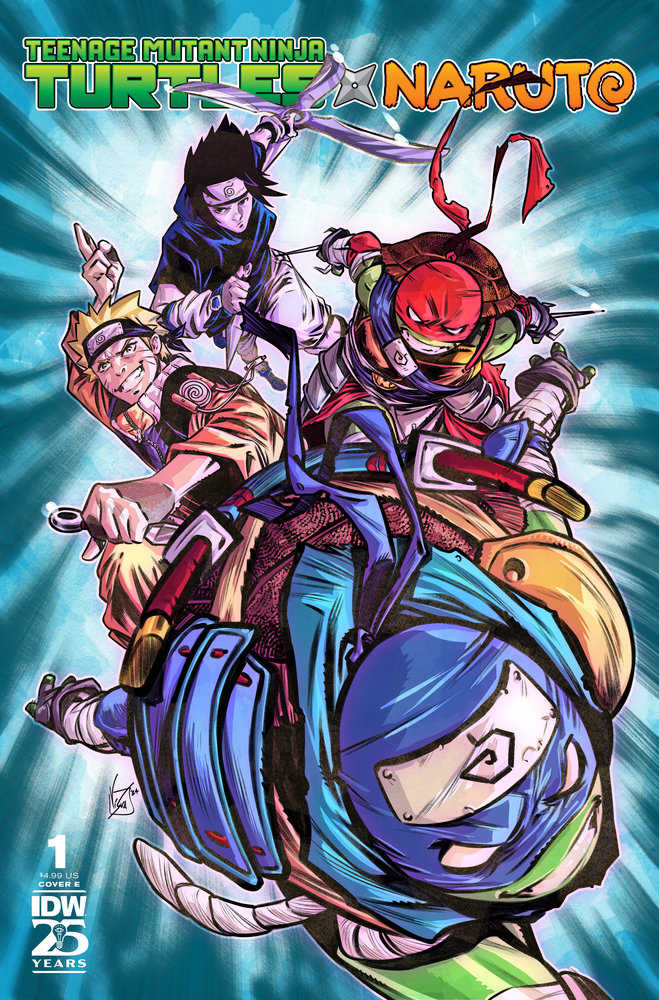 Teenage Mutant Ninja Turtles X Naruto - Comics - Image - Pop Weasel