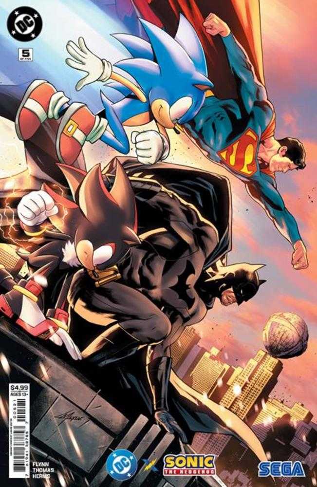 DC X Sonic The Hedgehog - Comics - Image - Pop Weasel