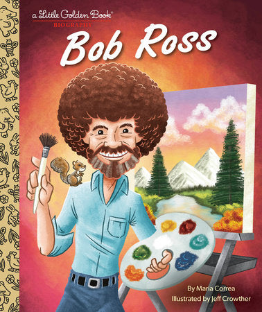 Bob Ross: A Little Golden Book Biography | Hardcover - Graphic Novels - Image - Pop Weasel