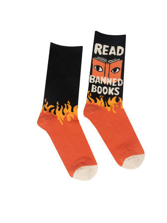 Read Banned Books Socks - Small - Socks - Image - Pop Weasel