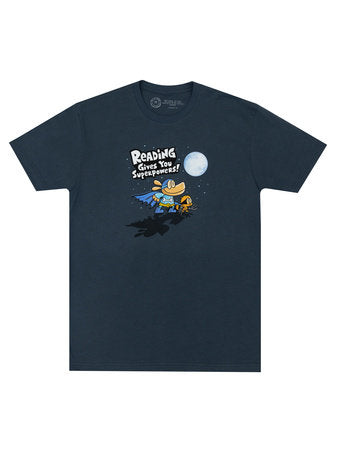 Dog Man: Reading Gives You Superpowers Unisex T-Shirt XXX-Large - Clothing - Image - Pop Weasel
