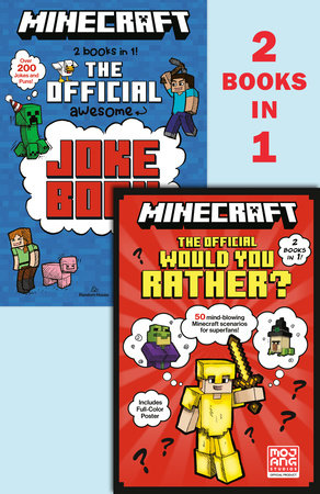 Minecraft 2-in-1: The Official Would You Rather/The Official Joke Book (Minecraft) - Books - Image - Pop Weasel