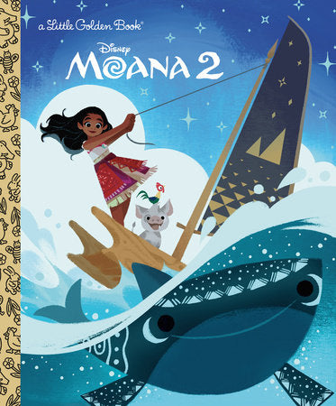 Disney Moana 2 Little Golden Book | Hardcover - Graphic Novels - Image - Pop Weasel