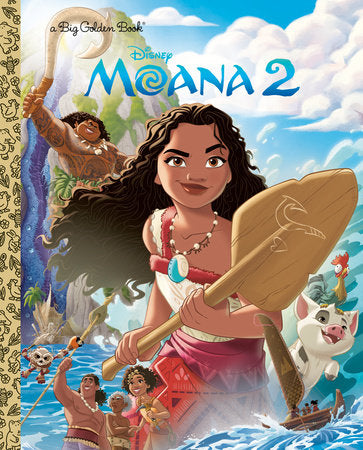 Disney Moana 2 Big Golden Book | Hardcover - Graphic Novels - Image - Pop Weasel