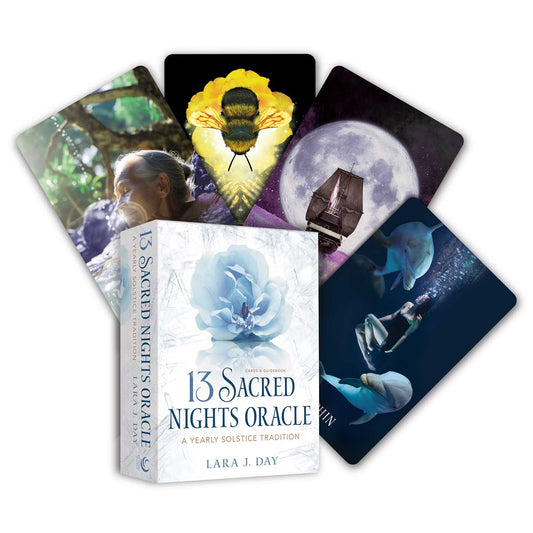 13 Sacred Nights Oracle A Yearly Solstice Tradition (A 52-Card Deck & Guidebook) image