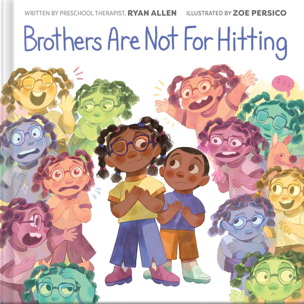 Brothers Are Not for Hitting (A Kind and Caring Kids Picture Book Series for Kids) image - Childrens Books - Image - Pop Weasel
