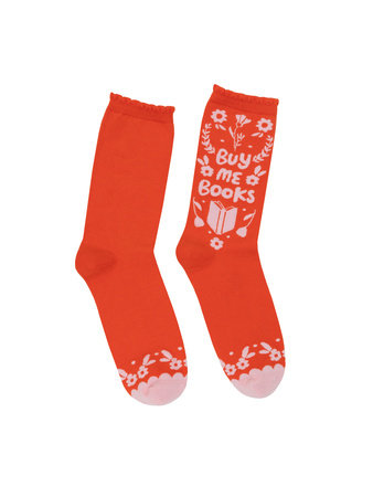 Buy Me Books Socks - Small - Socks - Image - Pop Weasel