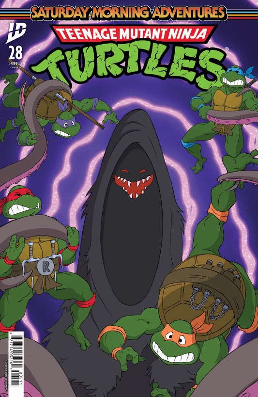 Teenage Mutant Ninja Turtles: Saturday Morning Adventures #28 Cover A (Schoening) - Image