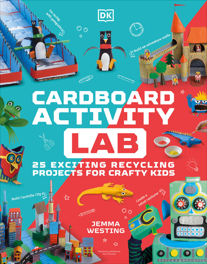 Cardboard Activity Lab | Hardcover image - Children/Young Adult - Image - Pop Weasel