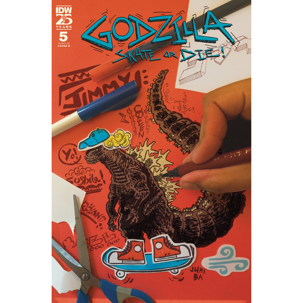 Godzilla: Skate or Die - Comics - Image - Pop Weasel