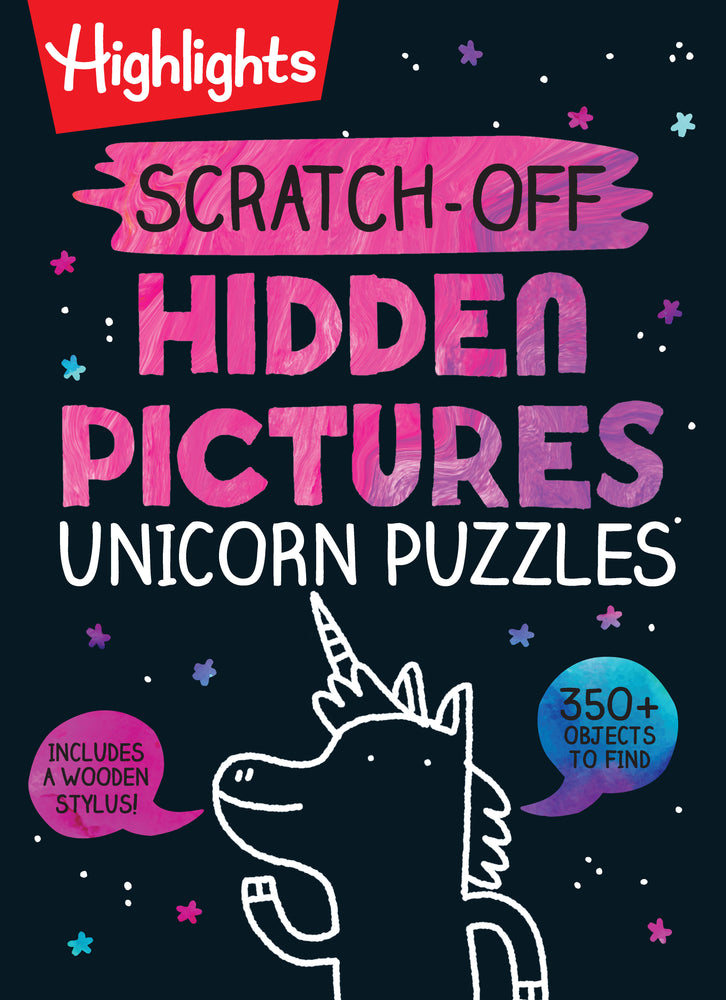 Scratch-Off Hidden Pictures Unicorn Puzzles image - Books - Image - Pop Weasel