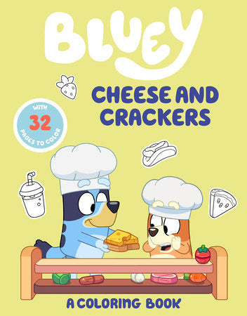 Bluey: Cheese and Crackers: A Coloring Book | TPB - Graphic Novels - Image - Pop Weasel