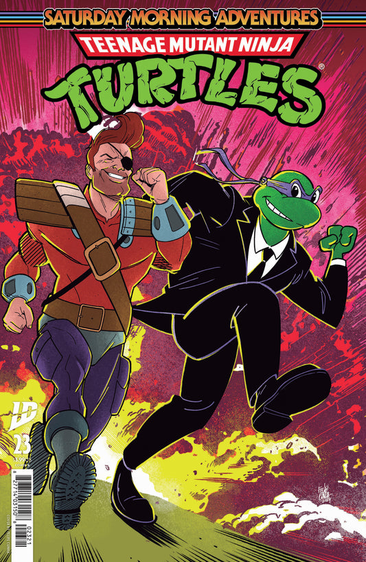 Teenage Mutant Ninja Turtles: Saturday Morning Adventures #23 Variant B (Cunha) - Image