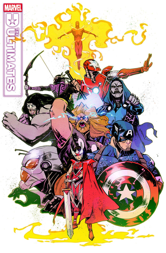 ULTIMATES #12 SANFORD GREENE VARIANT - Image