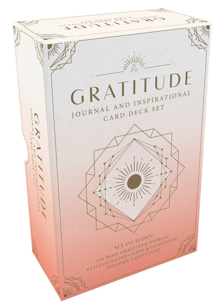 Gratitude Journal and Inspirational Card Deck Set image - Cards - Image - Pop Weasel