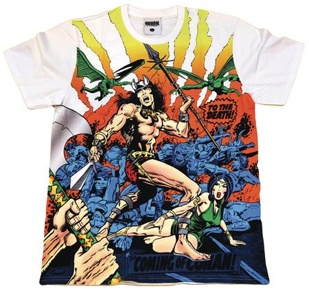 Conan The Coming Of Conan T-shirt S - Image - Comics - Image - Pop Weasel