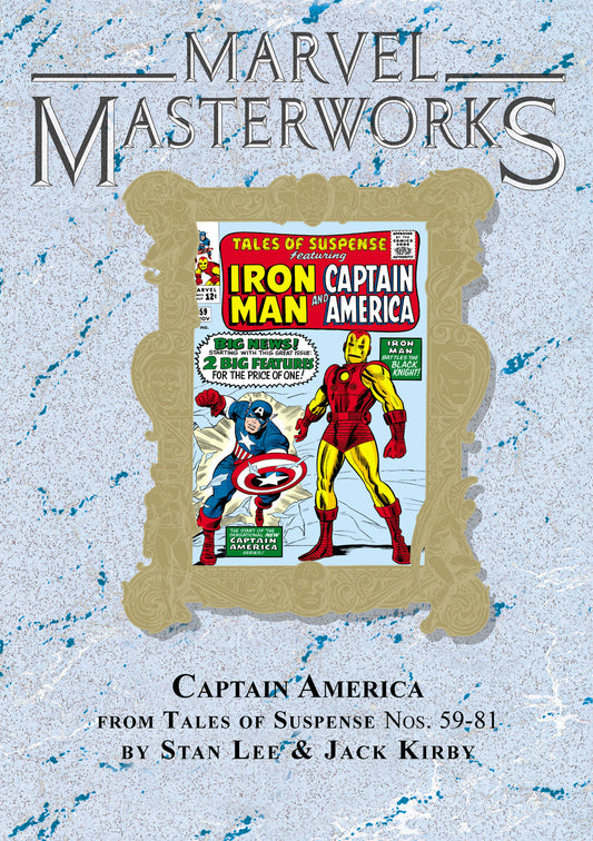 Marvel Masterworks: Captain America Vol. 1 Variant [Remasterworks, DM Only] | Hardcover - Image