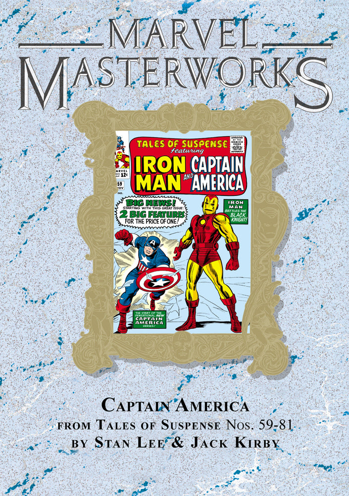 Marvel Masterworks: Captain America Vol. 1 Variant [Remasterworks, DM Only] | Hardcover - Image - Graphic Novels - Image - Pop Weasel