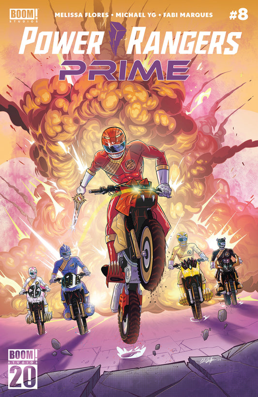 Power Rangers Prime #8 B Variant (Dressed, Griffin) - Image